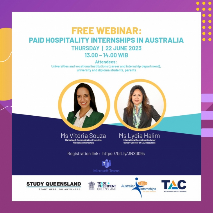 Paid Hospitality Internships in Australia