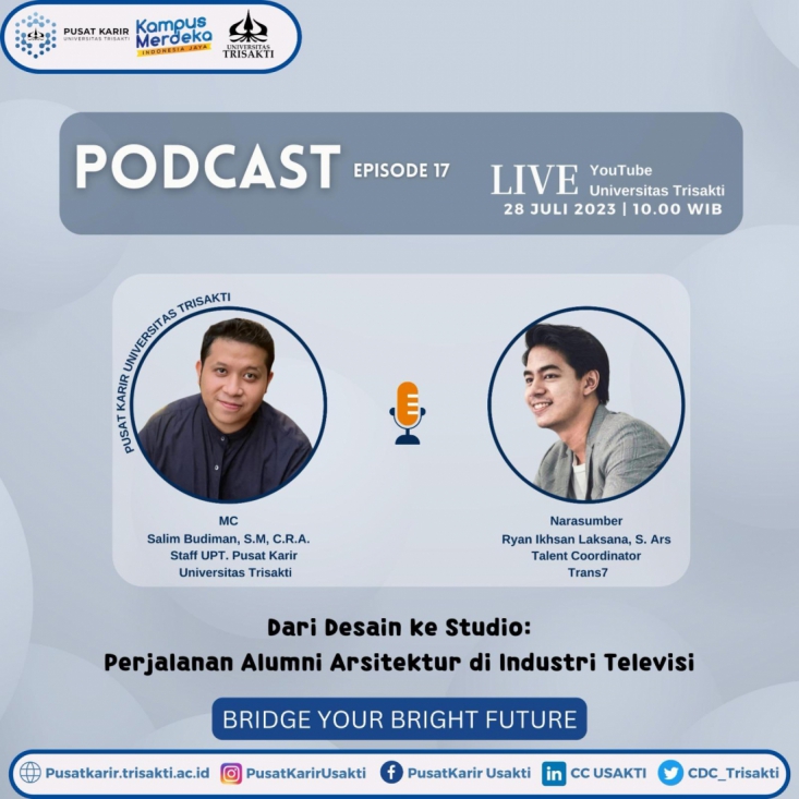 Dari Desain ke Studio: Perjalanan Alumni Arsitektur di Industri Televisi