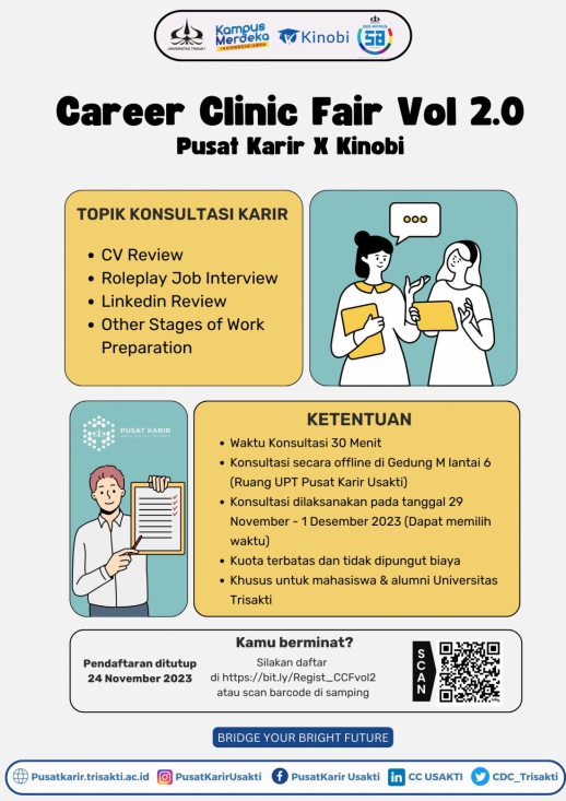 Career Clinic Fair Vol 2.0