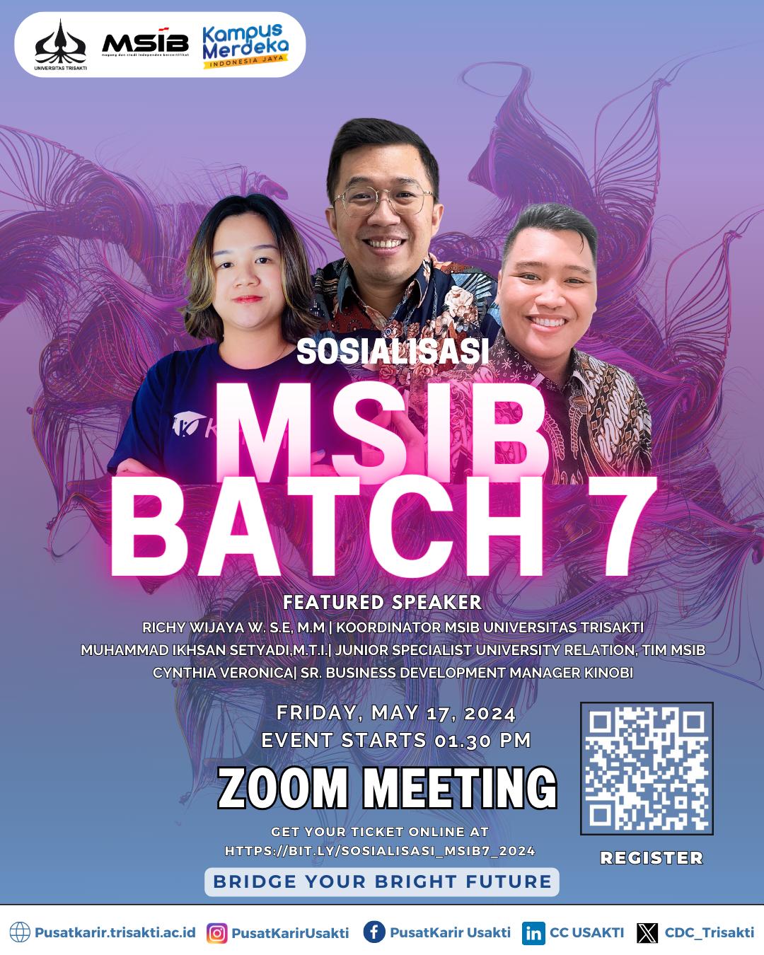 Sosialisasi Program MSIB Batch 7