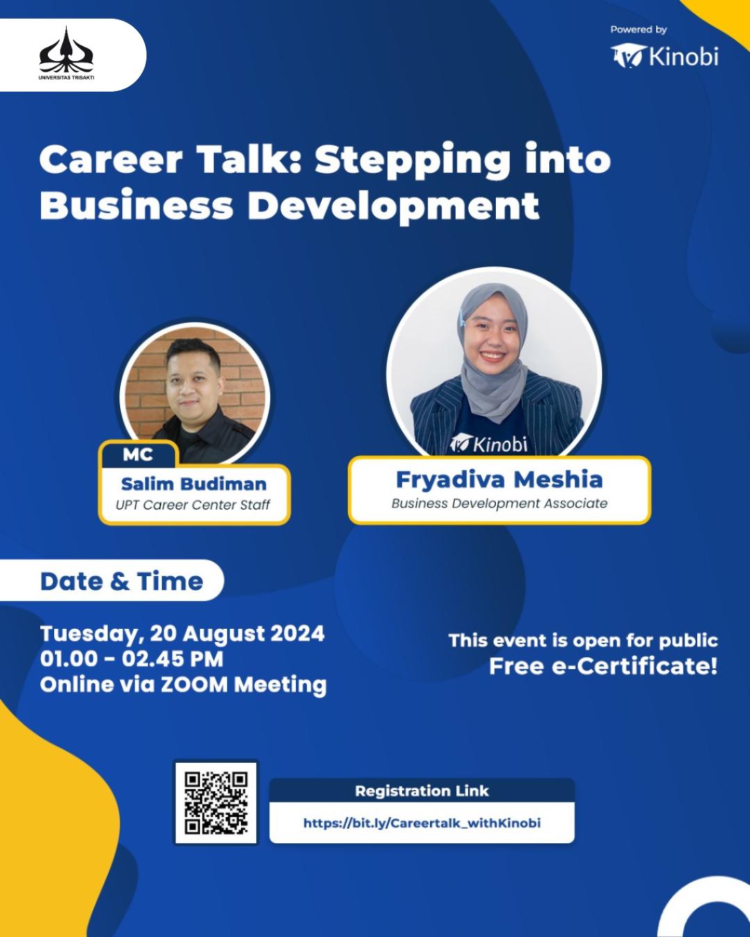 Career Talk: Stepping Into Business Development