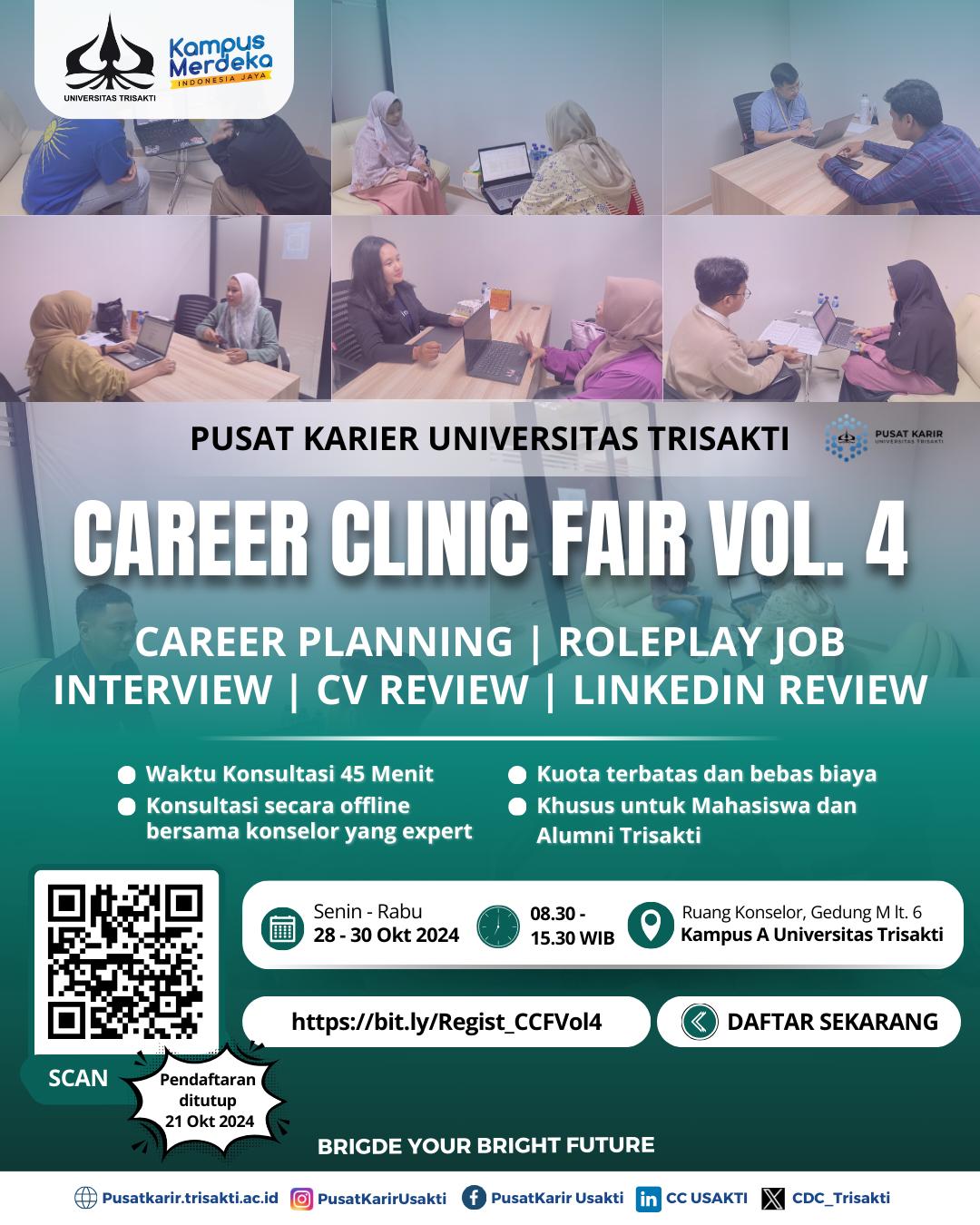 Career Clinic Fair Vol. 4