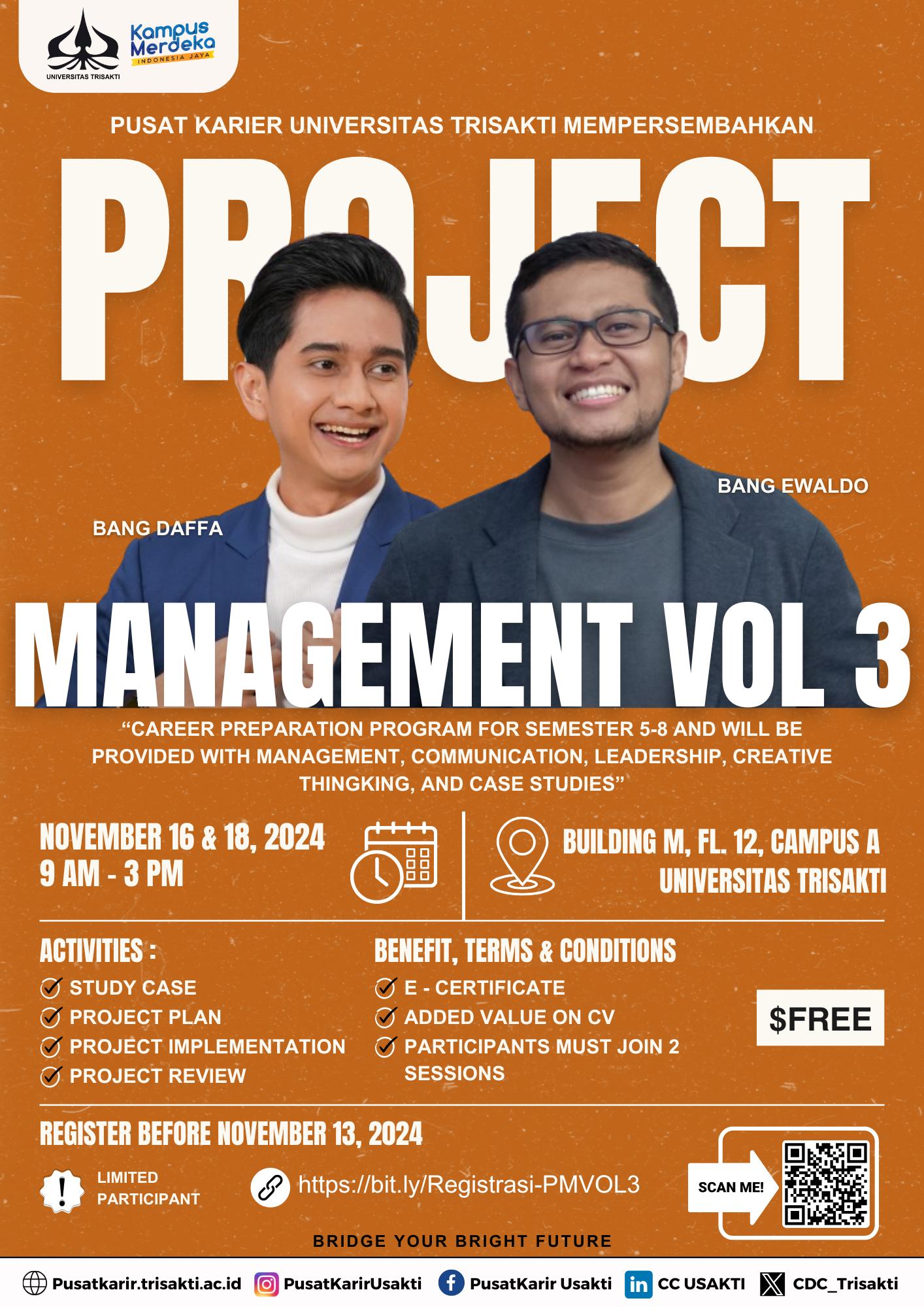 Project Management Vol 3.0 