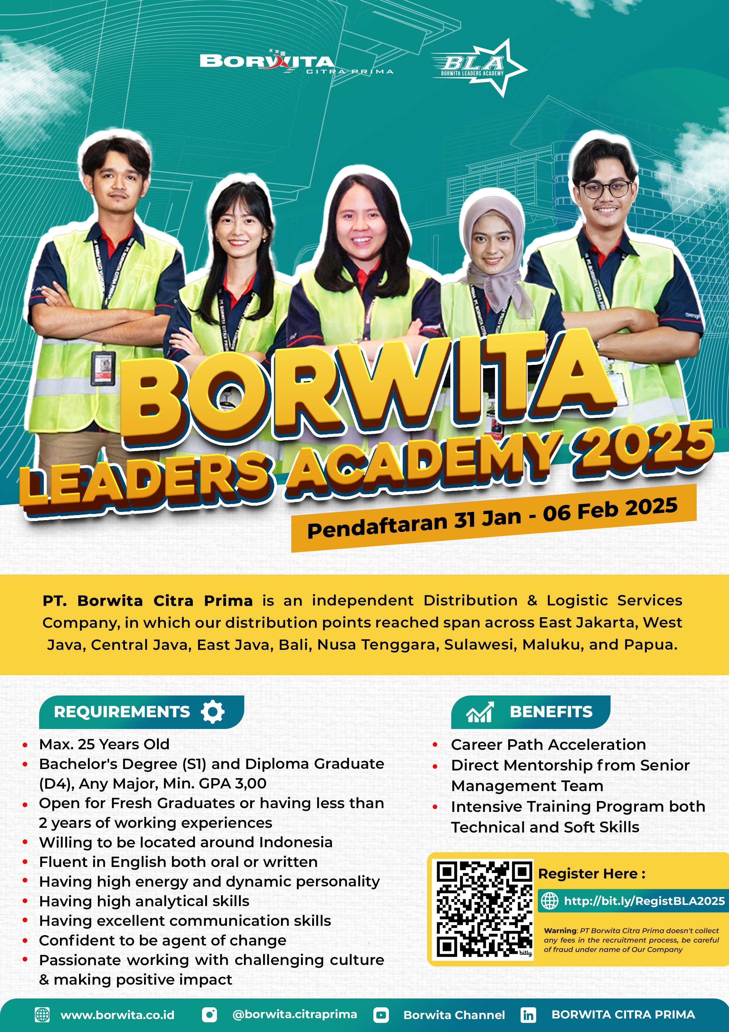 Campus Hiring PT Borwita Citra Prima