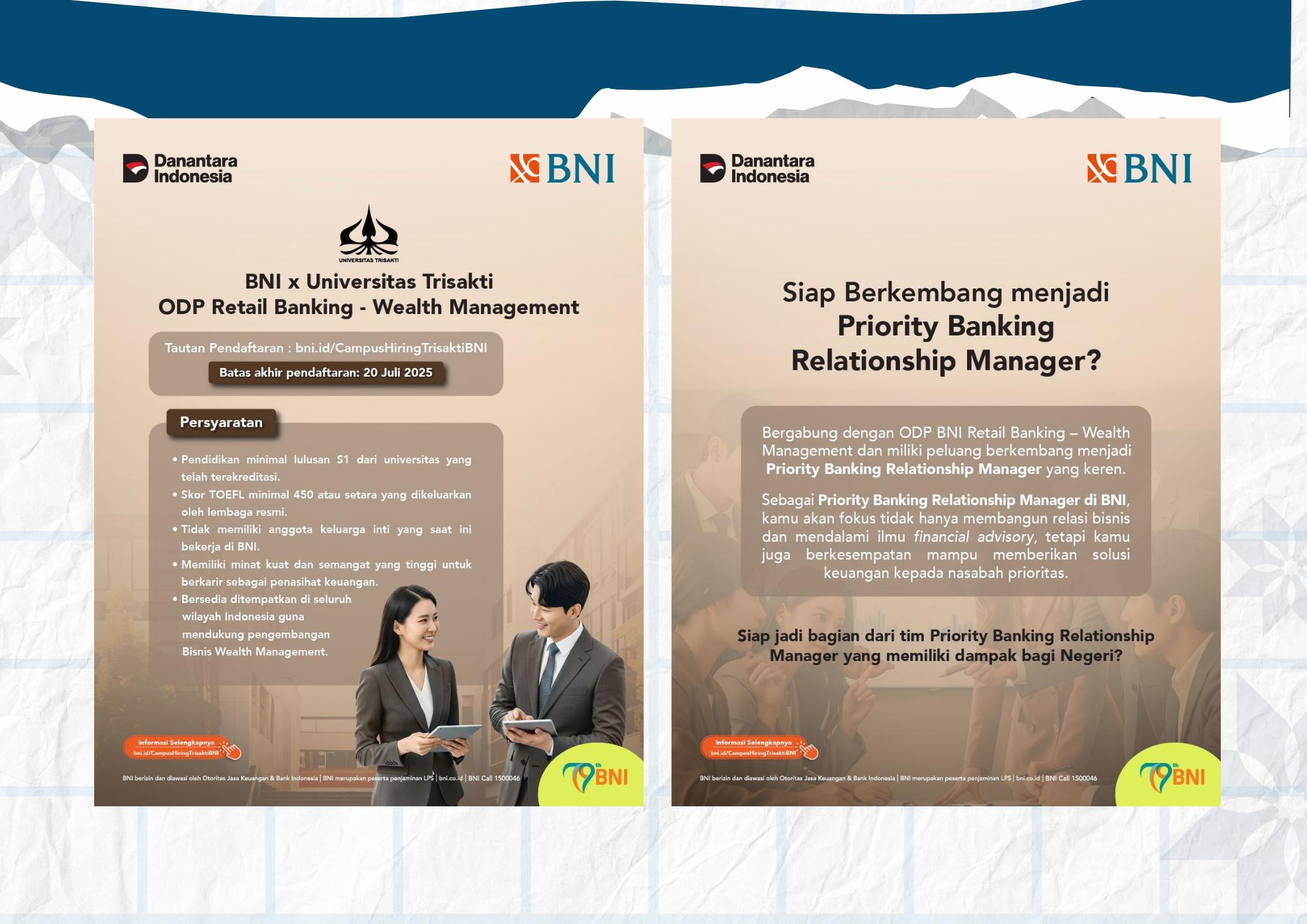 Campus Hiring BNI x Universitas Trisakti