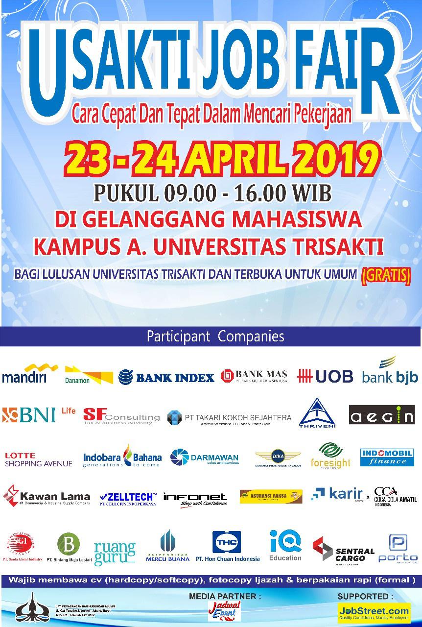 JOB EXPO ( JOB FAIR UNIVERSITAS TRISAKTI 2019)