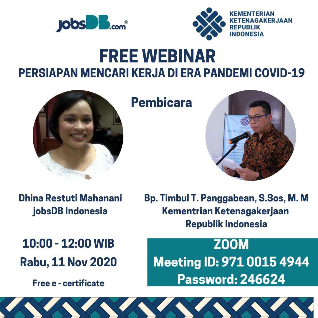 JobsDB & Kementerian Ketenagakerjaan Republik Indonesia