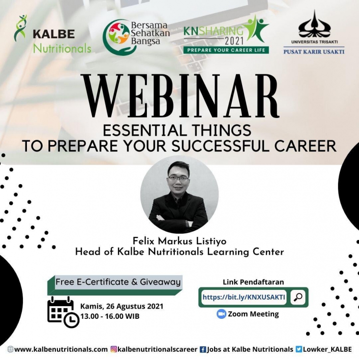 Webinar KN Essential Things To Prepare Your Successful Career