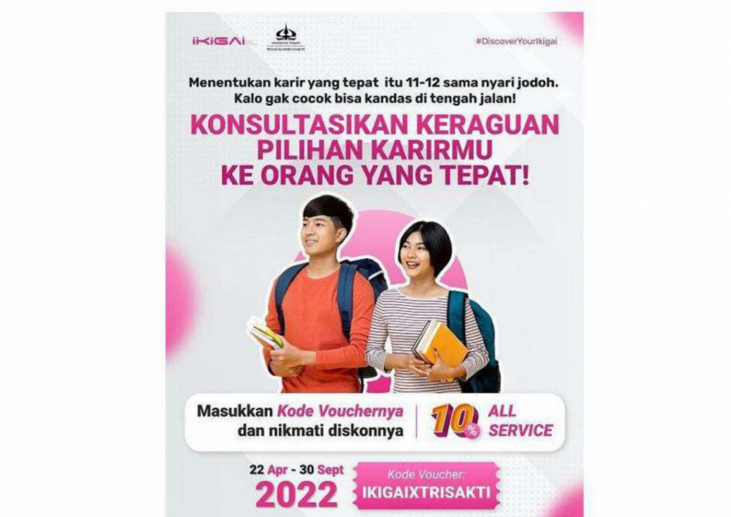 Voucher Konsultasi Karir bersama Ikigai Consulting