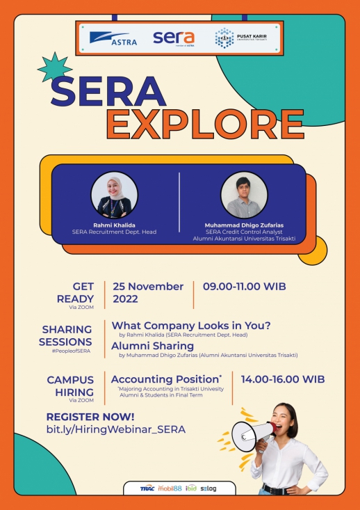 Webinar & Virtual Campus Hiring PT.Serasi Autoraya (SERA) Member of Astra