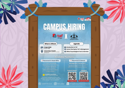 Campus Hiring TAF x Universitas Trisakti