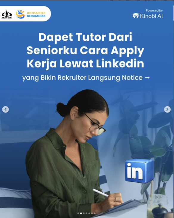 Dapet Tutor dari Senior: Cara Apply Kerja Lewat LinkedIn yang Bikin Rekruter Langsung Notice!