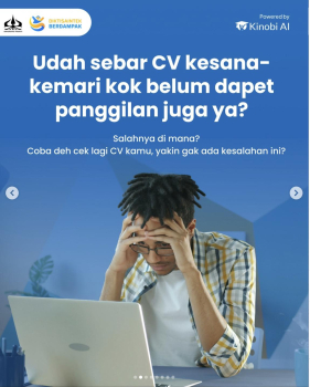 Udah sebar CV ke mana mana tapi belum juga dapat panggilan interview