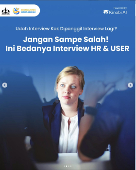 Jangan sampai salah ini bedanya interview HR & User