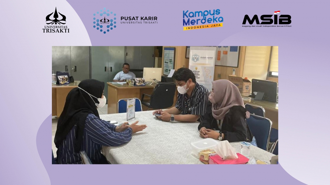 Pertemuan kerja sama UPT. Pusat Karir Universitas Trisakti dengan PT. Artha Kreasi Utama