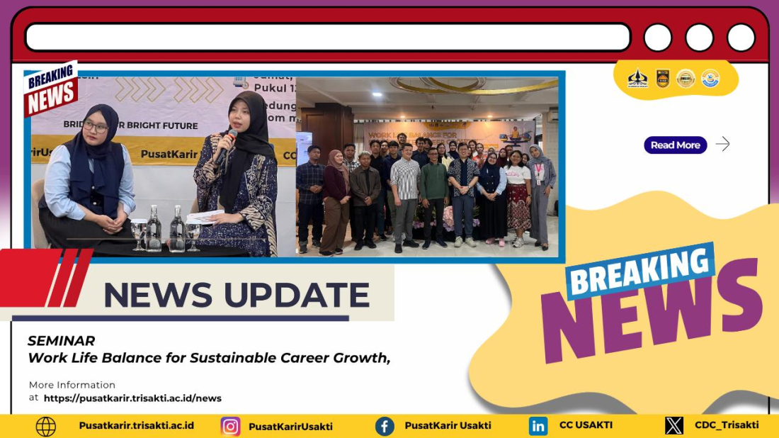 Seminar Work Life Balance for Sustainable Career Growth