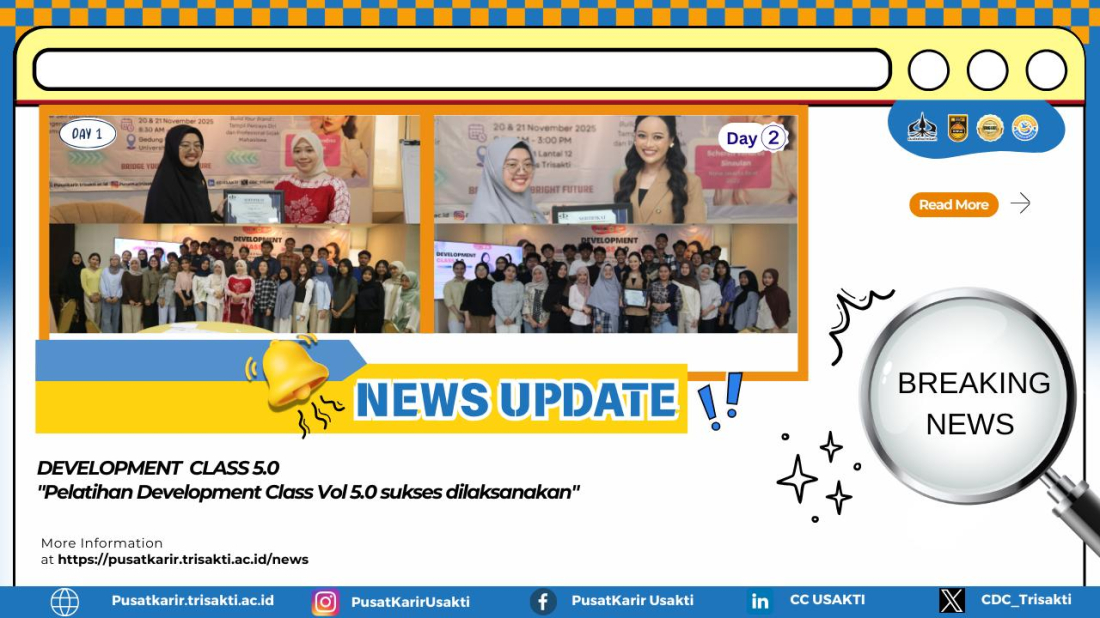 Universitas Trisakti held the Development Class 5.0