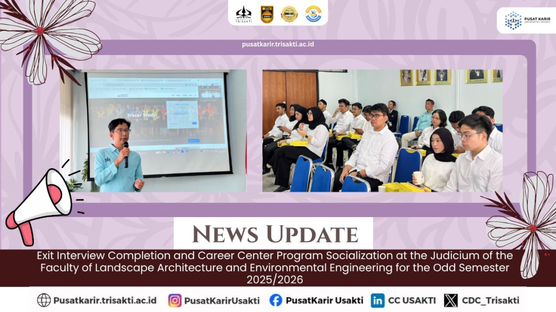 Kerjasama Pusat Karier Universitas Trisakti
