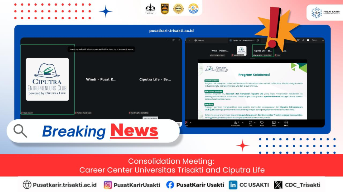 Kerjasama Pusat Karier Universitas Trisakti